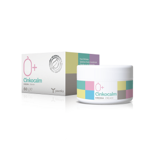 Cinkocalm Cream for daily skincare, suitable for children and adults, effectively addressing various skin concerns such as irritation and dryness, available for purchase in Ireland at Yasenka.ie