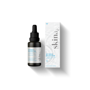 Skinage Beauty Hydra Booster serum for deep hydration and revitalization of the skin, available for purchase in Ireland at Yasenka.ie