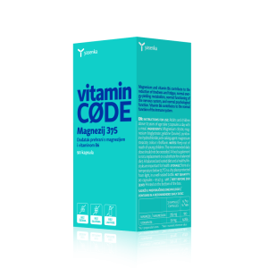 Vitamin Code Magnesium 375 herbal supplement for muscle function and relaxation, made from natural ingredients, available for purchase in Ireland at Yasenka.ie