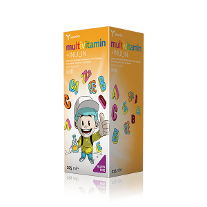 Children's Multivitamin with Inulin for immune support and overall health, enriched with essential vitamins and minerals, available for purchase in Ireland at Yasenka.ie