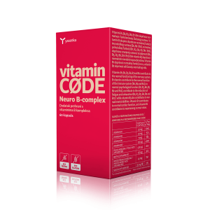 Neuro B Complex dietary supplement for enhanced nervous system health and energy support, formulated with essential B vitamins, available for purchase in Ireland at Yasenka.ie