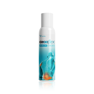 Omniflex Cold Spray for fast muscle pain relief, reducing inflammation and aiding in recovery with a soothing and effective formula.