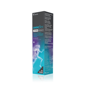 Omniflex Hydra Energy supplement for hydration and energy support, formulated with essential electrolytes and nutrients for active lifestyles, available for purchase in Ireland at Yasenka.ie