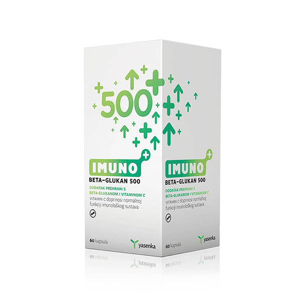 Imuno Boost dietary supplement for immune support, featuring a blend of vitamins and minerals, available for purchase in Ireland at Yasenka.ie
